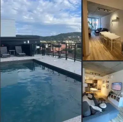 Appartement de 1 chambre et 1 salle de bain