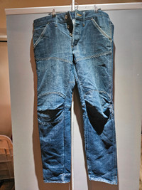 G Star Raw jeans in great prefaded, small pre-ripped condition
