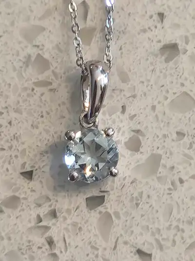 aquamarine necklace (cheap), View more