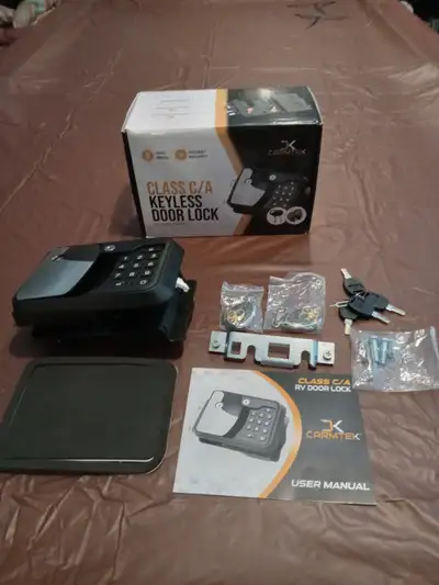 New Keyless Door Lock for Class C/A made by Carmtek.-$230.00, TPMS by Rohs,4-6 tires,-$180.00. Wirel...