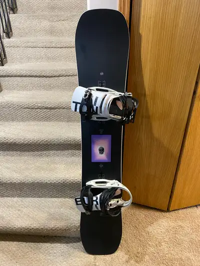 155 Burton Kilroy Twin Camber Snowboard, View more