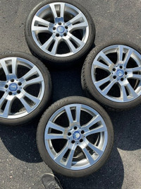 Mercedes 18 inch Tire Package -Continental ExtremeContact DWS06+