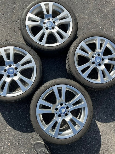 Mercedes 18 inch Tire Package -Continental ExtremeContact DWS06+ in Tires & Rims in Markham / York Region