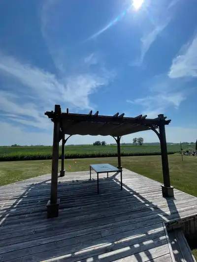 Cedar Pergola, View more