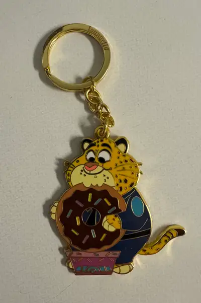 Zootopia Clawhauser Keychain , View more