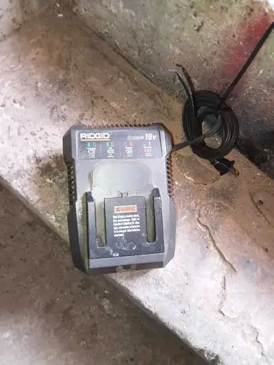 Ridgid 18V Charger, View more