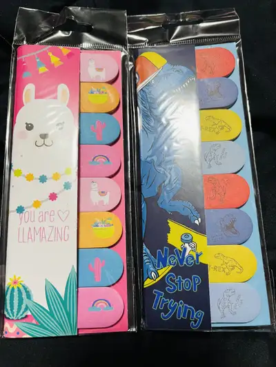 Brand new and unused Sticky notes and more school supplies!, View more
