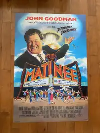 Matinee Original Vintage 1993 Movie Poster John Goodman