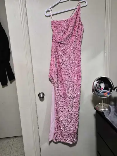 Pink Sequin Dress, View more
