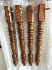 New Solid Oak Table Legs