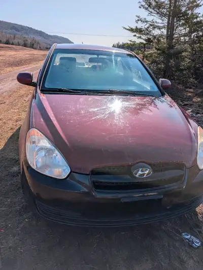 2010 Hyundai accent Has 407, 549km Works great despite the mileage this will just keep going Doesn't...