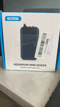 Submersible Aquarium Mini Heater, Small Betta Fish Tank Heater w