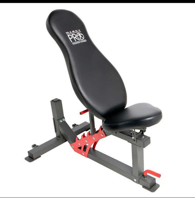 New Marcy Pro Adjustable Weight Bench exercise workout gym | Exercise  Equipment | City of Toronto | Kijiji