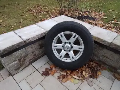 4 Winter Tire on 17 in rim. Sailun Ice Blazer WST. 265/65R17 112T. Fits Tacoma 3rd generation. $850....