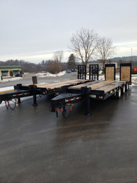 Float trailers, Tag's, Air tilt tag's