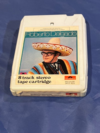 Roberto Delgado and his Orchestra 8-Track Tape Untested