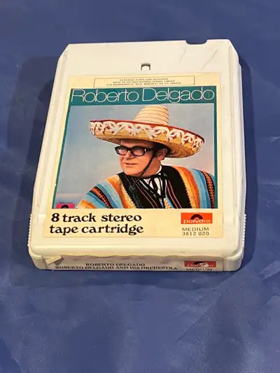 Roberto Delgado and his Orchestra 8-Track Tape Untested, View more