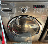Samsung Washer & Dryer Set Dryer Needs Heater Element Replaced 