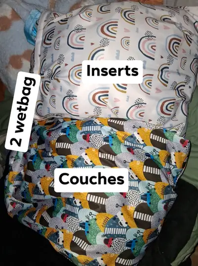 Lot de couches lavables, parfait pour débuter., View more