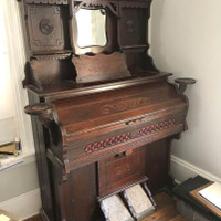 vintage pump organ