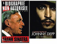 Livres Frank Sinatra, Johnny Depp Books