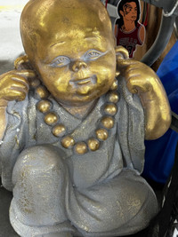 Baby Buddha garden statue 