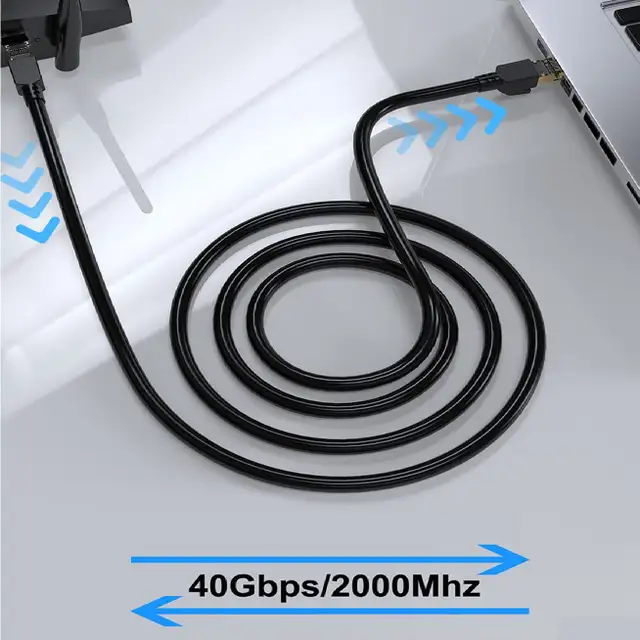 Cat 8 Ethernet Cable 50 feet Heavy Duty High Speed Router Modem in Networking in Cambridge - Image 5