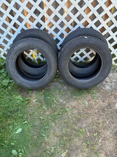 Selling 4 Nokian winter tires, 205/60 R15. Very good condition, only used for 1 and a half winter se...
