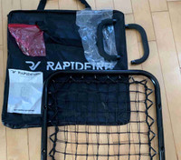 RapidFire Filet de rebond portable pour entraînement de gardien 