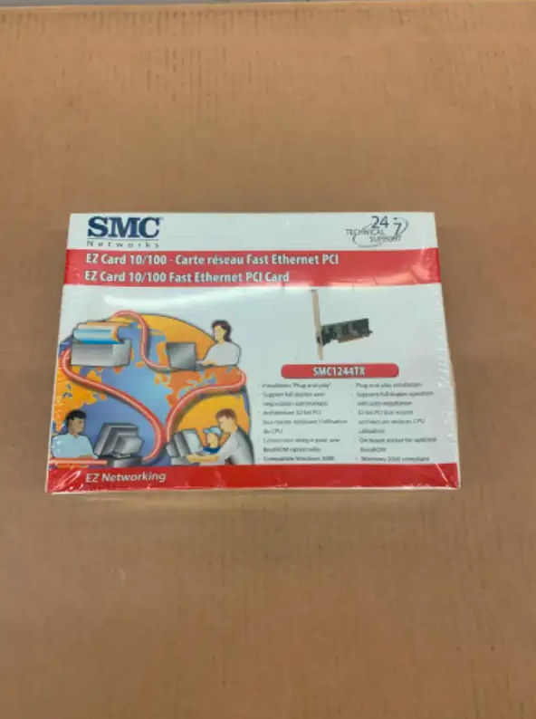 SMC Networks EZ Card 10/100 Fast Ethernet PCI Card SMC1255TX64141848310401120
