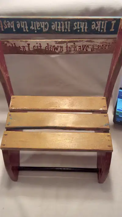 VINTAGE CHAIR /STOOL, View more