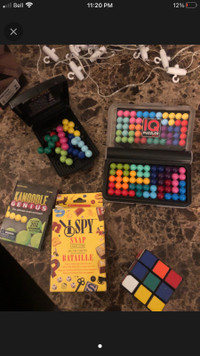 Toys&books for kids(rubik cube, IQ games)