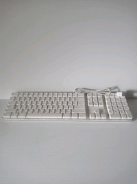 Apple Keyboard A1048 USB Wired w/ 2 USB Ports