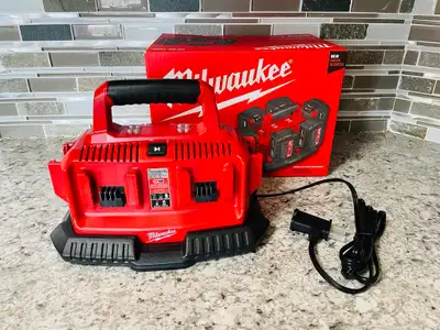 New Milwaukee M18 6 Port Sequential Battery Charger, View more