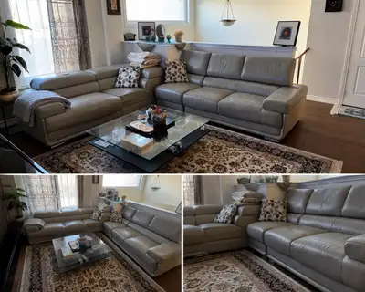 Leather Sectional Sofa, View more