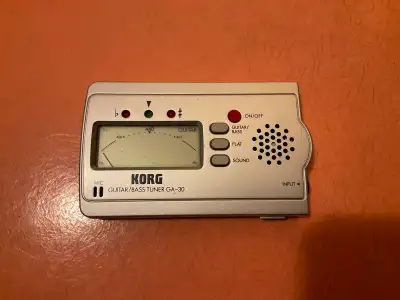 guitar tuner battery operated, View more