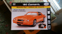 New Boxed Testors Orange 1980 Camaro Kit