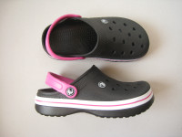 Kids Girls Crocs Style Shoes Clogs - size 2