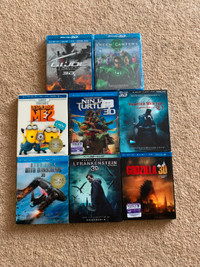 Blu-ray 3D movies