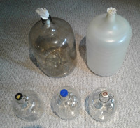 Wine/Brewing Gallon Bottles/Carboys/Demijohns