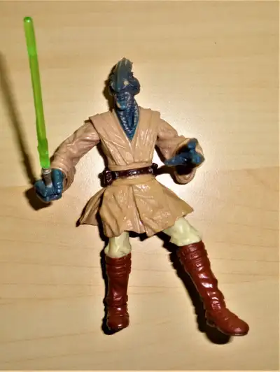 Star Wars Jedi Master Coleman Trebor Hasbro Saga Collection Action Figure 3.75" Episode 2 Attack Of...