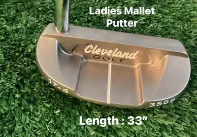 GOLF CLUB/ CLEVELAND MALLET PUTTER ( Ladies ), View more