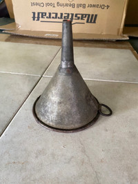Vintage metal funnel 