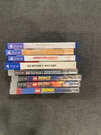 PS3 and ps4 games
