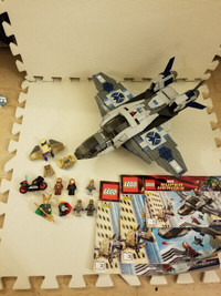 LEGO 6869 Quinjet Aerial Battle +  extra