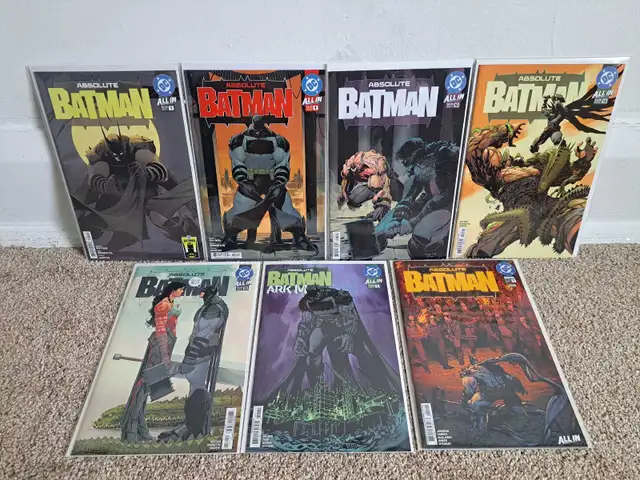 Absolute Batman # 1 10 14 16 Annual Ark-M (2024) DC Comics