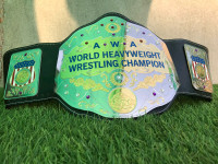 AWA World Heavyweight championship wrestling Belt Replica