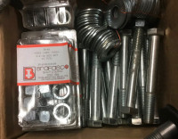 3/4” x 10 x 6” Long GRS Bolts + Nuts, Washers