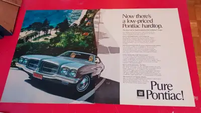 Cool annonce de revue originale 1971, et mesure 14 X 22 pouces et en belle état.. $4 Pour poster...P...