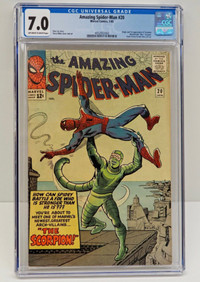 Graded 1965 Amazing Spider-Man Comic 